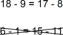 Are These Subtraction Expressions Equivalent?