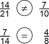 Are these Fractions Equivalent?
