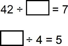 Division with Missing Number