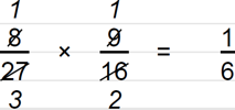 Multiplication with Cross Canceling