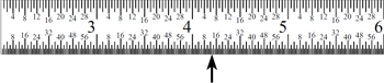 Reading a 64th inch Ruler